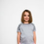 Kids T Shirt Children's Grey Tee For Girls And Boys, thumbnail 8 of 8