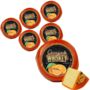 Orange And Whiskey Cheddar Truckle Six Pack 1200g, thumbnail 1 of 3