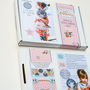 Large Doll And Doll's Dress Kit In Pale Pink, thumbnail 4 of 8