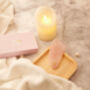 Rose Quartz Gua Sha Facial Massage Tool, thumbnail 5 of 5