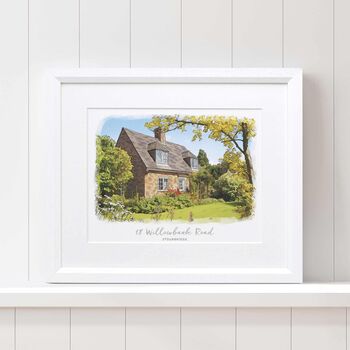 Personalised Watercolour House Sketch, 2 of 12