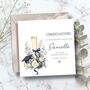 Graduation Floral Diplomas Card, Phd, Masters Card For Her, thumbnail 2 of 3