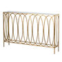 Helena Gold Console Table, thumbnail 1 of 5