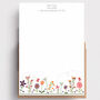 Floral Letter Writing Set, thumbnail 1 of 2