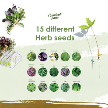 Grow Your Own Gardening Kit With 100 Seed Varieties, 4 of 7