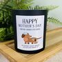 Personalised Mothers Day Sausage Dog Candle, thumbnail 3 of 12
