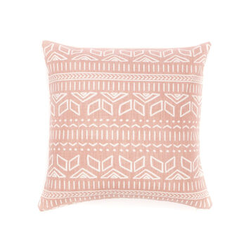 Iman Recycled Cotton Cushion Cover In Pink, 3 of 4