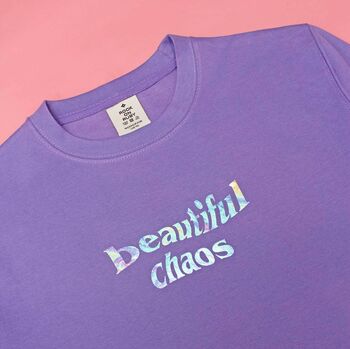 The 'Beautiful Chaos' Marble Sweatshirt, 3 of 8