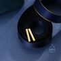 Sterling Silver Long Geometric Bar Stud Earrings, thumbnail 6 of 12
