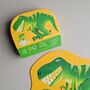12pc Mini Jigsaw Puzzle Just Hatched Dino, thumbnail 1 of 5