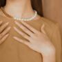 'Dakila' Distinguished Bold Pearls Necklace, thumbnail 1 of 12