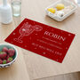 Personalised Mulled Wine Glass Chopping Board, thumbnail 2 of 5