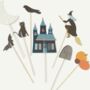 Spooky Halloween Cake Or Cupcake Toppers, thumbnail 1 of 4