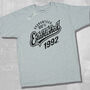 'Established 1992' 30th Birthday Gift T Shirt, thumbnail 7 of 11
