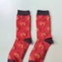 Halloween Pumpkin Bamboo Socks, thumbnail 6 of 10