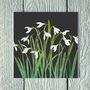 Snowdrops Greetings Card, thumbnail 1 of 2