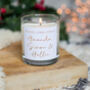 Christmas Candle With Personalised Names, thumbnail 2 of 2