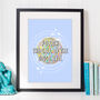 Follow The Call Of The Disco Ball Art Print, thumbnail 2 of 3