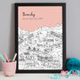 Personalised Bromley Print, thumbnail 5 of 9