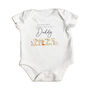 First Father’s Day Gift Daddy Bodysuit Or Bib, thumbnail 6 of 6