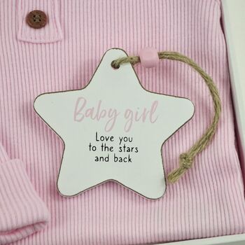 New Baby Girl Letterbox Gift Set, 2 of 7