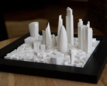 London City Skyline 3D Art Holiday Souvenir Travel Gift, 4 of 6