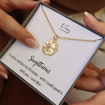 Personalised Zodiac Star Sign Necklace, 6 of 12