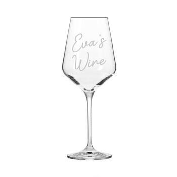 Personalised 'My Wine' Glass, 8 of 11
