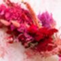 Red And Pink Dried Flowers For Valentines, thumbnail 6 of 6