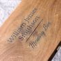 Carved Name Personalised Memory Box, thumbnail 4 of 6