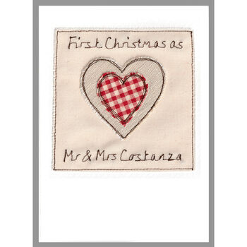 Personalised Heart Christmas Card For Her, Daughter, Granddaughter, Mum, 10 of 12