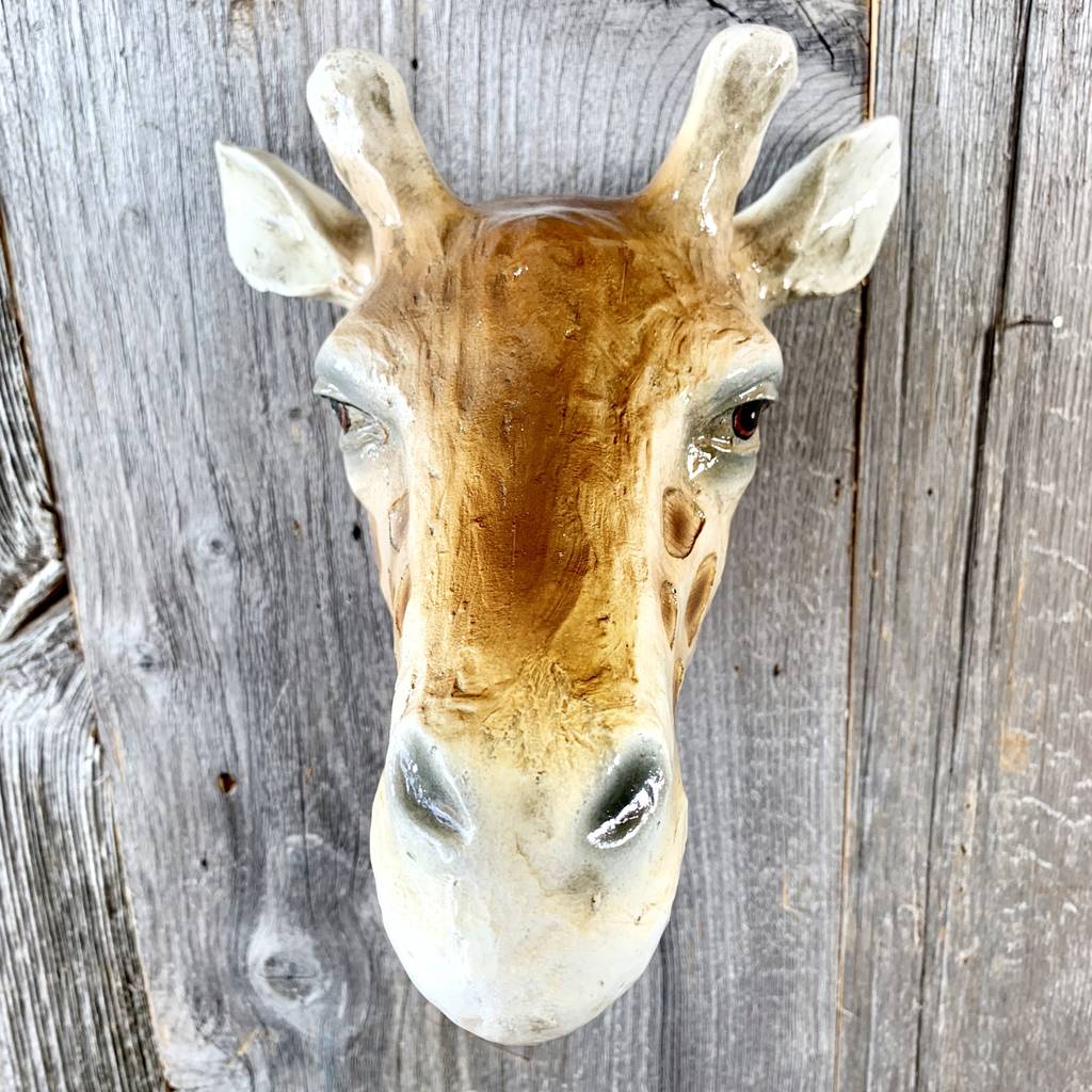 Giraffe Head Wall Art By London Garden Trading