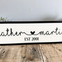 Personalised Wedding Road Sign Names And Date, thumbnail 3 of 4