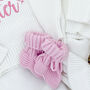 Pink Personalised Embroidered New Baby Name Cardigan, thumbnail 7 of 12