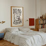 Do Not Disturb Bedroom Doodle Wall Art Print, thumbnail 8 of 12