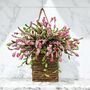 Vermicelli Flower Basket Wreath, thumbnail 6 of 7