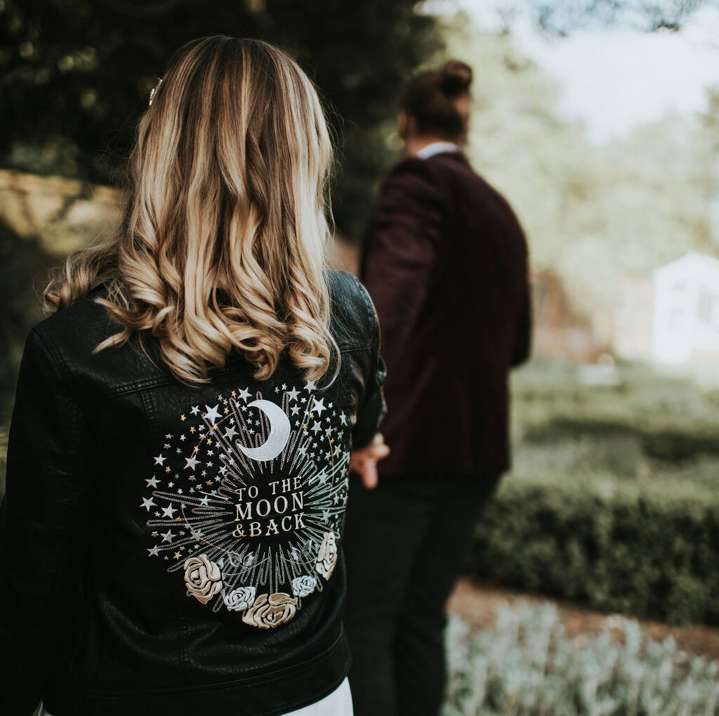To The Moon And Back Bridal Jacket, 1 of 11