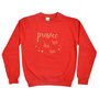 'Prosecc Ho Ho Ho' Glitter Unisex Sweatshirt Jumper, thumbnail 3 of 5