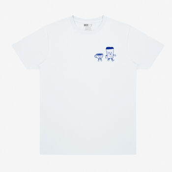 Daily Grind T Shirt In White, 2 of 2
