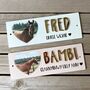 Personalised Horse Photo Stable Name Acrylic Door Sign, thumbnail 2 of 7