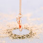 Sterling Silver Pointe Ballet Shoe Necklace, thumbnail 3 of 12