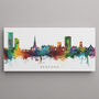 Bedford Skyline Cityscape Art Print, thumbnail 2 of 12