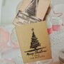 Christmas Personalised Family Gift Wrap Rubber Stamp, thumbnail 6 of 6