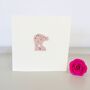 Pig Handmade Birthday Card, thumbnail 1 of 2