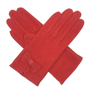 Kitty. Women's English Suede Gloves, 4 of 9