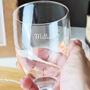 Personalised 18th Birthday Gift Balloon Wine Glass, thumbnail 5 of 6