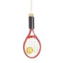 Tennis Racket Christmas Bauble, thumbnail 2 of 5