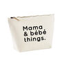 Mama And Bebe Things Zipped Pouch Baby Bag, thumbnail 3 of 7