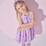 Lilly Flower Dress With Hairband Accessory, thumbnail 3 of 7