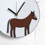 Horse Wall Clock, thumbnail 2 of 2